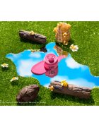 Wet n Wild Winnie the Pooh Hundred Acre balsam tonic pentru buze si obraji culoare Gentle Heart 6 g