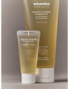 WHAMISA Organic Flowers Foaming Gel gel spumant cu efect de calmare 150 ml