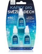 White Pearl Dental Care dropsuri pentru respiratie proaspata 3 x 3.7 ml