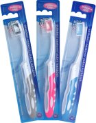 White Pearl Smile periuta de dinti pliabila pentru calatorii 1 buc