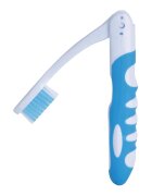 White Pearl Smile periuta de dinti pliabila pentru calatorii 1 buc