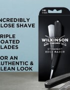 Wilkinson Sword Barber's Style Straight Edge brici pentru bărbierit clasic + lame de rezervă