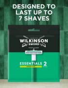 Wilkinson Sword Essentials 2 Sensitive aparat de ras de unică folosință 15 buc