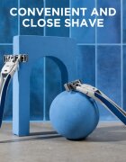Wilkinson Sword Essentials 3 Hybrid aparat de ras + rezervă 4 pc
