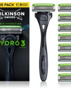 Wilkinson Sword Hydro3 aparat de ras + rezervă 8 bucati