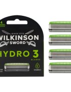 Wilkinson Sword Hydro3 capete de schimb 4 buc