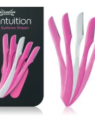 Wilkinson Sword Intuition Eyebrow Shaper brici pentru sprâncene 5 buc