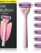 Wilkinson Sword Intuition Quattro aparat de ras rezerva lama 8 pc