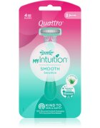 Wilkinson Sword My Intuition Quattro aparat de ras de unică folosință Smooth Sensitive 3 buc