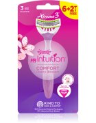 Wilkinson Sword My Intuition Xtreme 3 aparat de ras de unică folosință Comfort Cherry Blossom 8 buc