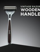Wilkinson Sword Quattro Essential 4 Titanium Vintage Aparat de ras + rezervă lame 5 pc
