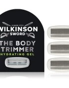 Wilkinson Sword The Body Trimmer capete de schimb 3 buc