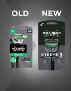 Wilkinson Sword Xtreme 3 Black Edition aparat de ras de unică folosință pentru barbati 4 buc
