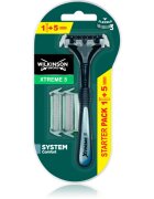Wilkinson Sword Xtreme 3 Hybrid aparat de ras + rezervă 5 pc