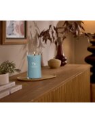 Woodwick Cedarwood & Ocean Moss lumânare parfumată cu fitil din lemn 610 g