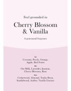 Woodwick Cherry Blossom & Vanilla lumânare parfumată cu fitil din lemn 85 g