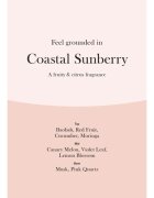Woodwick Coastal Sunberry lumânare parfumată cu fitil din lemn 453.6 g