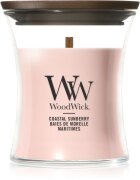 Woodwick Coastal Sunberry lumânare parfumată cu fitil din lemn 85 g