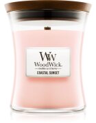 Woodwick Coastal Sunset lumânare parfumată cu fitil din lemn 275 g
