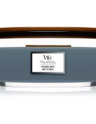 Woodwick Evening Onyx lumânare parfumată cu fitil din lemn (hearthwick) 453 g