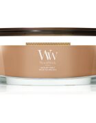 Woodwick Hazelnut Roast lumânare parfumată cu fitil din lemn 453.6 g