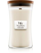 Woodwick Island Coconut lumânare parfumată cu fitil din lemn 609.5 g
