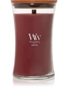 Woodwick Opulent Wood Rouge Oud lumânare parfumată cu fitil din lemn 609.5 g