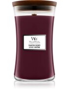 Woodwick Phantom Cherry lumânare parfumată cu fitil din lemn 609.5 g