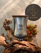 Woodwick Precious Metals Candescent Coast lumânare parfumată 275 g