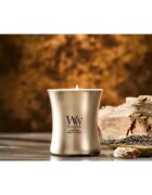 Woodwick Precious Metals Cypress Ore lumânare parfumată 275 g