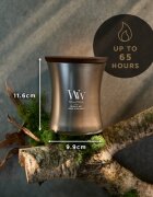Woodwick Precious Metals Melanite Mist lumânare parfumată 275 g