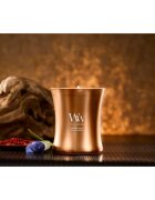 Woodwick Precious Metals Volkanic Orris lumânare parfumată 275 g