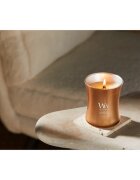 Woodwick Precious Metals Volkanic Orris lumânare parfumată 275 g