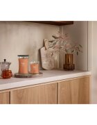 Woodwick Pumpkin Praline lumânare parfumată cu fitil din lemn 275 g