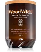 Woodwick Renew Black Currant & Rose lumânare parfumată 368 g