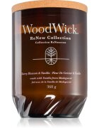 Woodwick Renew Cherry Blossom & Vanilla lumânare parfumată cu fitil din lemn 368 g