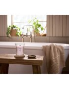Woodwick Rose Blush lumânare parfumată cu fitil din lemn 275 g