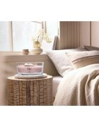 Woodwick Rose Blush lumânare parfumată cu fitil din lemn 453.6 g