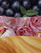 Woodwick Rose Blush lumânare parfumată cu fitil din lemn 85 g