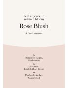 Woodwick Rose Blush lumânare parfumată cu fitil din lemn 85 g
