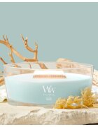 Woodwick Sea Spray lumânare parfumată cu fitil din lemn 453.6 g
