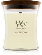 Woodwick Solar Haze lumânare parfumată cu fitil din lemn 275 g
