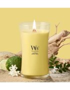 Woodwick Solar Orchid lumânare parfumată cu fitil din lemn 610 g