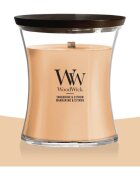 Woodwick Tangerine & Citron lumânare parfumată cu fitil din lemn 275 g