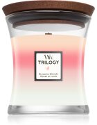 Woodwick Trilogy Blooming Orchard lumânare parfumată 275 g