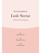 Woodwick Trilogy Lush Nectar lumânare parfumată cu fitil din lemn 275 g