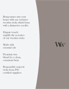 Woodwick Trilogy Lush Nectar lumânare parfumată cu fitil din lemn 610 g