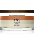 Woodwick Trilogy Vanilla Embers lumânare parfumată cu fitil din lemn 453.6 g