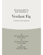 Woodwick Verdant Fig lumânare parfumată cu fitil din lemn 453.6 g