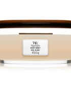 Woodwick White Honey lumânare parfumată cu fitil din lemn (hearthwick) 453 g